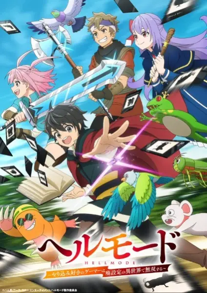 Anime Hell Mode: Yarikomizuki no Gamer wa Hai Settei no Isekai de Musou suru